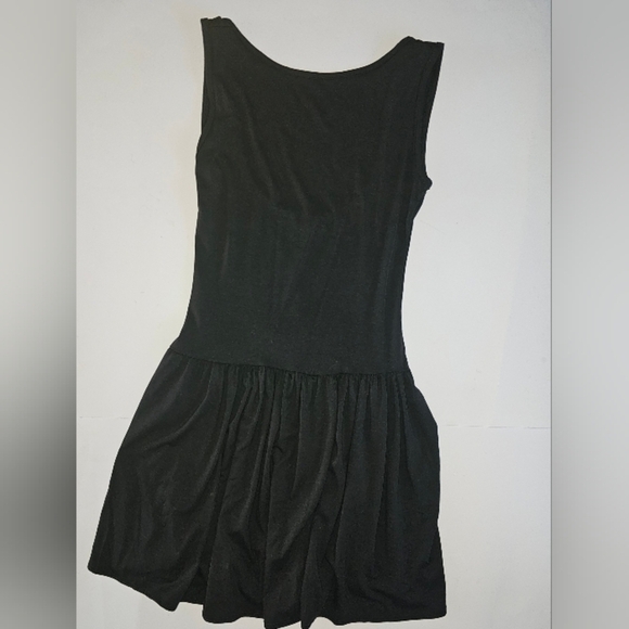 See You Monday Low Back Cropped-Waist Ruffle Dress - Picture 3 of 7